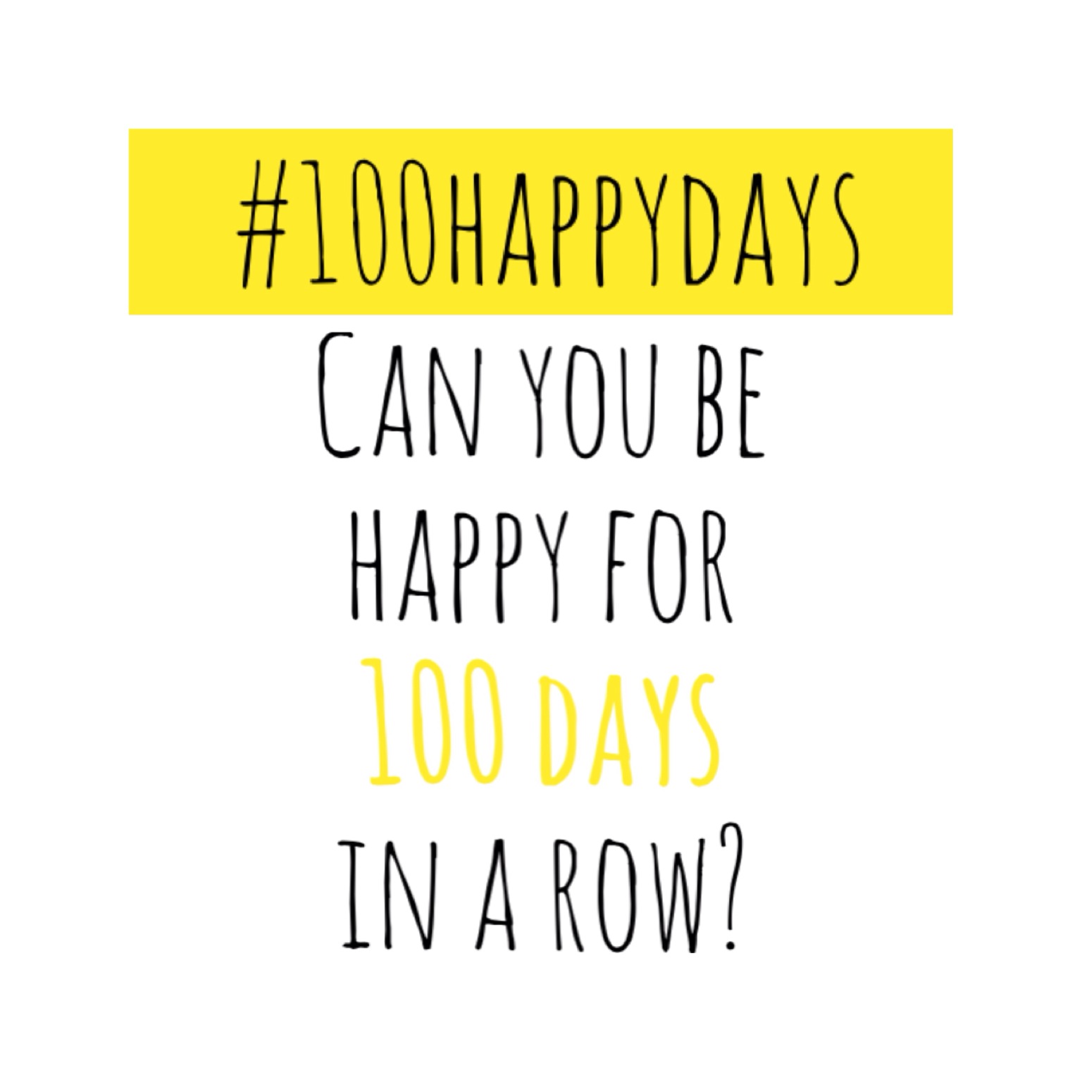 100 Days of Happiness on The Coffey Break